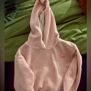 Juicy Couture Pink Girls Toddler Hooded Sweatshirt